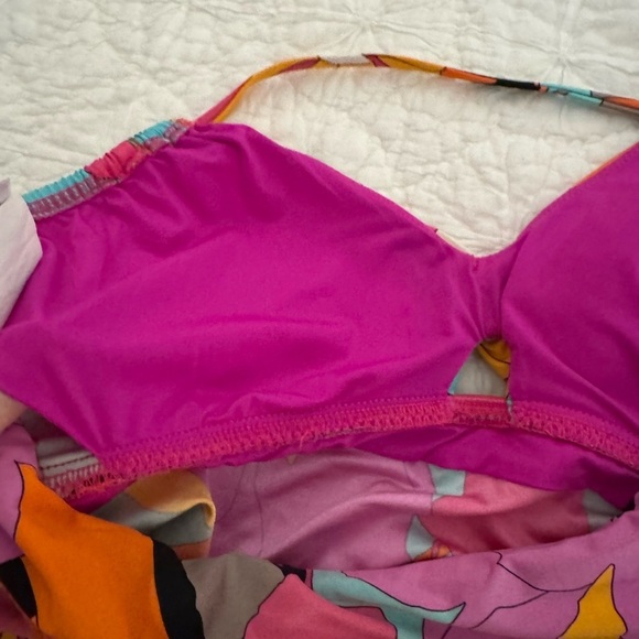 Trina Turk Gemini Womens Hakter Tankini Top sz 8 NWOT - Picture 12 of 12